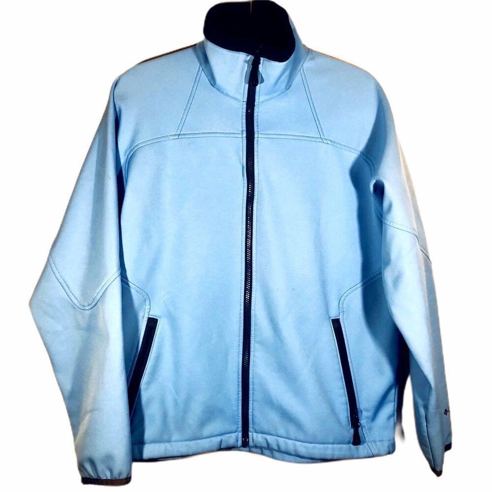 Columbia Men’s fleece lined coat Blue Medium